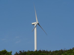 淡路島風力発電の風車を見る12
